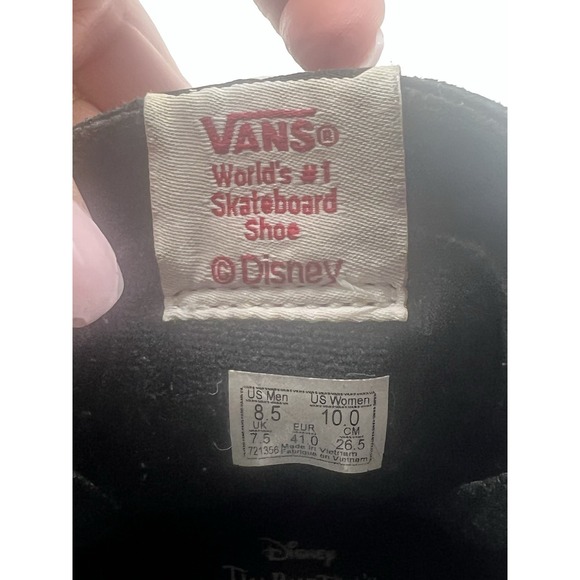 VANS Sk8-Hi x Disney The  Nightmare Be4 Christmas Jacks Lament Sneakers M8.5/W10 - Picture 9 of 13